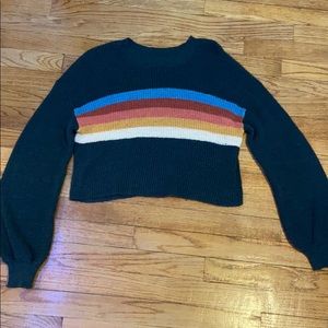 Rainbow American eagle sweater